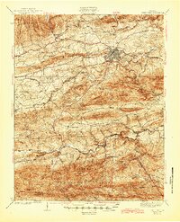 Speedwell 1939 topographic map thumbnail