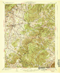 Stony Man 1933 topographic map thumbnail