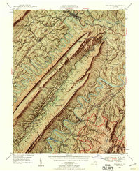 Strasburg 1947 topographic map thumbnail
