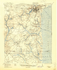 Suffolk 1919 topographic map thumbnail