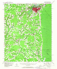 Suffolk 1954 topographic map thumbnail
