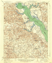 Tappahannock 1919 topographic map thumbnail