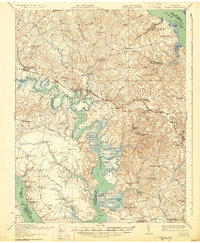 Toano 1918 topographic map thumbnail