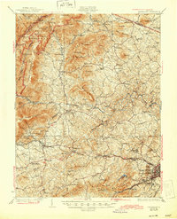 University 1931 topographic map thumbnail