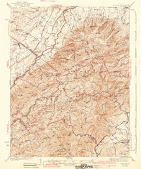 Vesuvius 1941 topographic map thumbnail