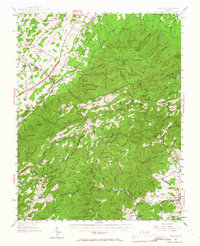Vesuvius 1950 topographic map thumbnail