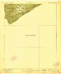 Waiteville 1923 topographic map thumbnail