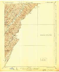 Warm Springs 1926 topographic map thumbnail