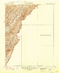Warm Springs 1926 topographic map thumbnail