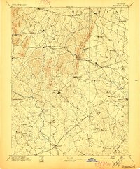 Warrenton 1894 topographic map thumbnail