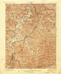 Weston 1926 topographic map thumbnail