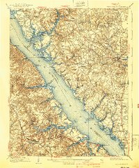 Williamsburg 1906 topographic map thumbnail