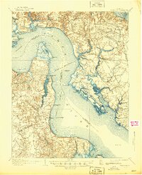 Yorktown 1907 topographic map thumbnail