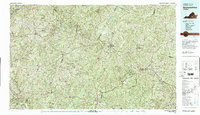 Appomattox 1979 topographic map thumbnail