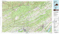 Bristol topographic map thumbnail