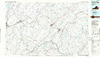 Buena Vista 1986 topographic map thumbnail