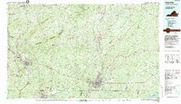 Danville 1984 topographic map thumbnail