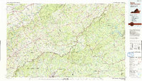 Galax 1986 topographic map thumbnail