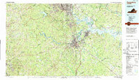 Petersburg 1984 topographic map thumbnail