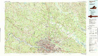 Richmond 1984 topographic map thumbnail