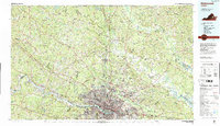 Richmond 1984 topographic map thumbnail