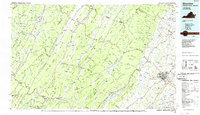 Staunton 1986 topographic map thumbnail