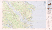 Tappahannock 1984 topographic map thumbnail
