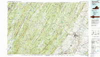 Winchester 1983 topographic map thumbnail