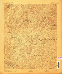 Appomattox 1892 topographic map thumbnail