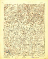 Appomattox 1892 topographic map thumbnail