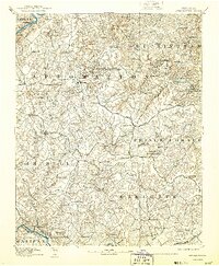 Appomattox 1892 topographic map thumbnail