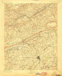 Bristol 1897 topographic map thumbnail