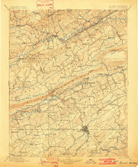 Bristol 1902 topographic map thumbnail