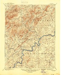 Buckingham 1892 topographic map thumbnail