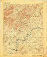 Buckingham 1892 topographic map thumbnail