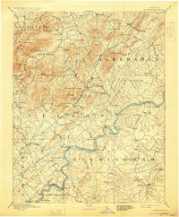 Buckingham 1892 topographic map thumbnail