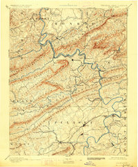 Dublin 1891 topographic map preview