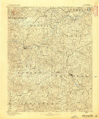 Farmville 1891 topographic map thumbnail