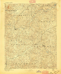 Farmville 1893 topographic map thumbnail
