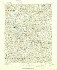 Farmville 1893 topographic map thumbnail
