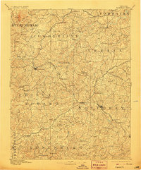 Farmville 1893 topographic map thumbnail
