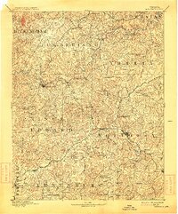Farmville 1893 topographic map thumbnail