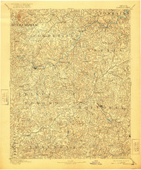 Farmville 1893 topographic map thumbnail