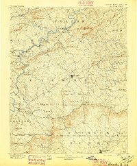 Hillsville 1896 topographic map thumbnail