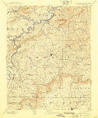 Hillsville 1896 topographic map thumbnail