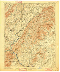 Lexington 1894 topographic map thumbnail