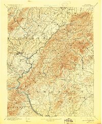 Lexington 1894 topographic map thumbnail