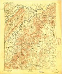 Luray 1905 topographic map thumbnail