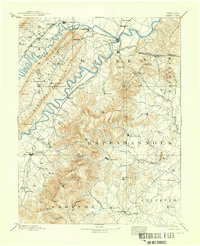 Luray 1905 topographic map thumbnail