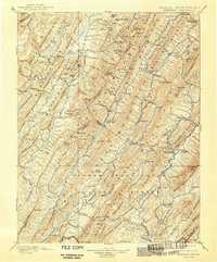 Monterey 1901 topographic map thumbnail